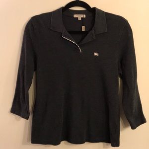 BURBERRY London quarter sleeve polo